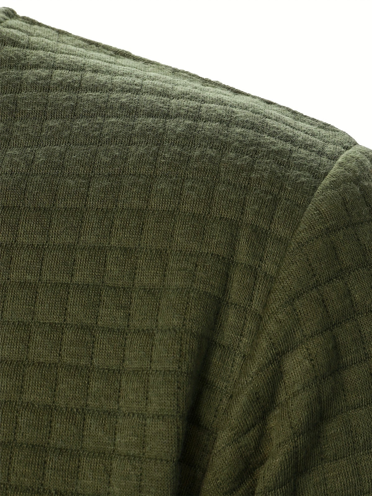 Men's Textured Stand Collar Zip Bomber Coat