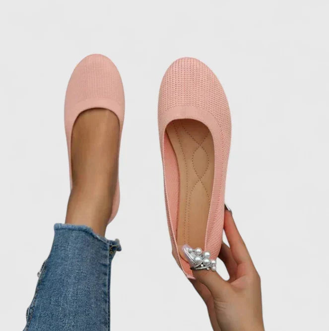 Women's Roomy Natural Toe Orthopedic Slip-On Shoes