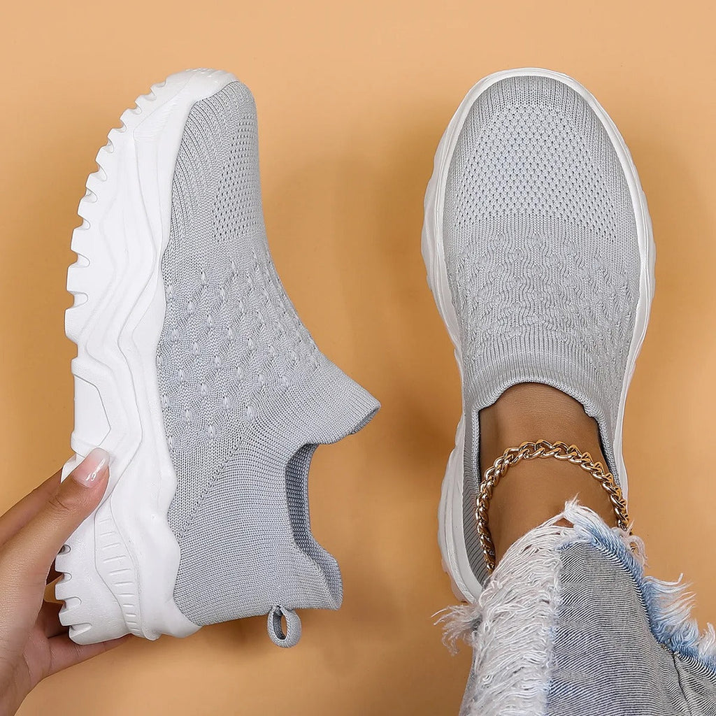 Women's Air Cushion Rounded Toe Orthopedic Walking Shoes