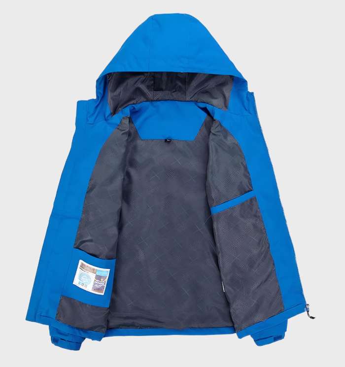 Men's Light Shell Jacket with Hood for Travel