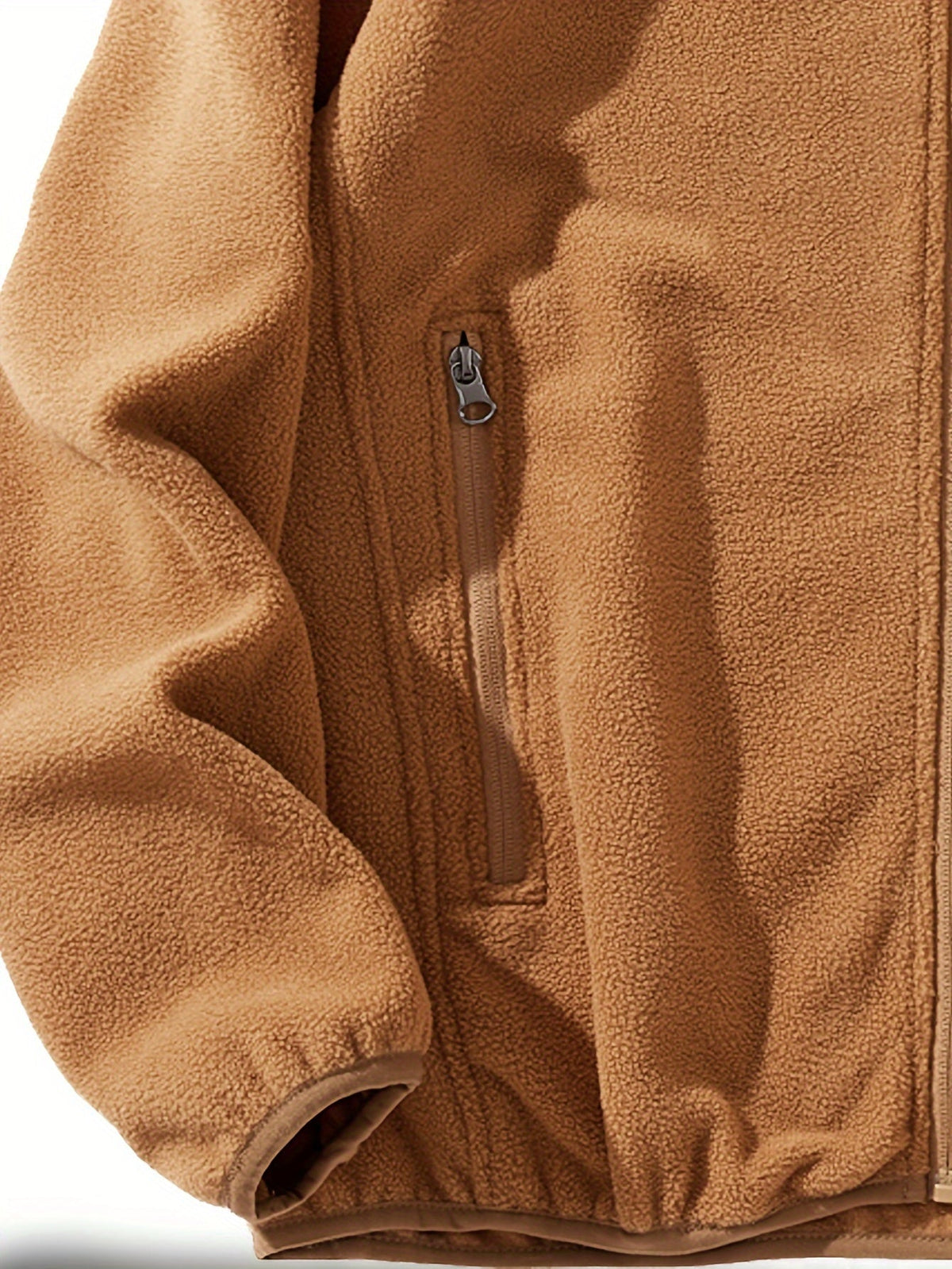 Men's Stand Collar Full-Zip Rugged Outdoor Jacket