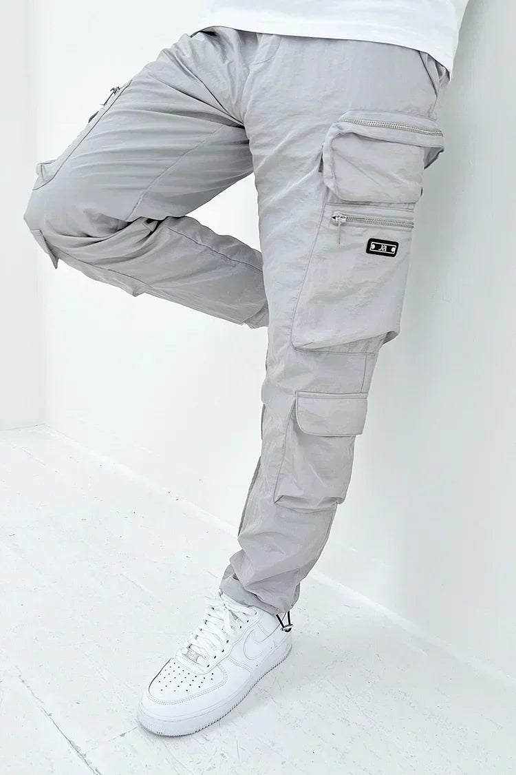 Men's Durable Cotton Polyester Blend Cargo Pants