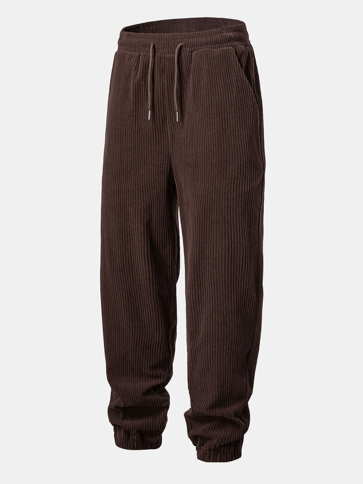 Men's Wide-Wale Corduroy Hooded Sweatshirt and Jogger Set