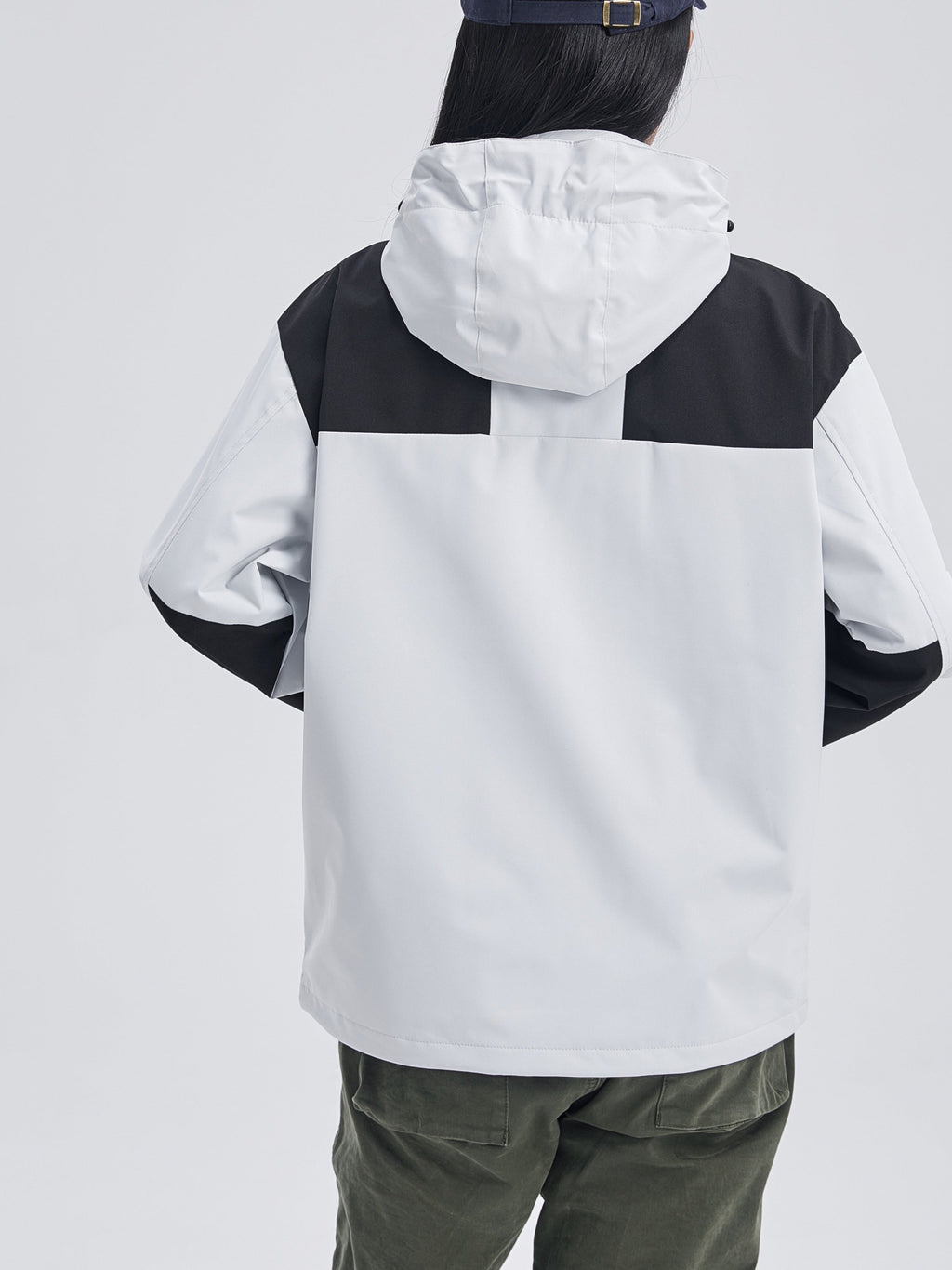 Men's Hooded Three-in-One Jacket with Detachable Liner