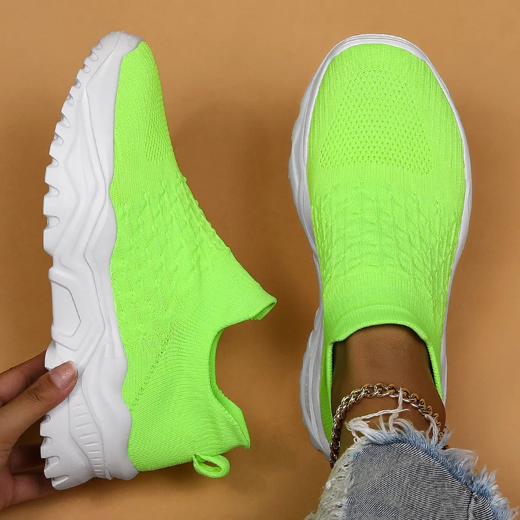 Women's Air Cushion Rounded Toe Orthopedic Walking Shoes