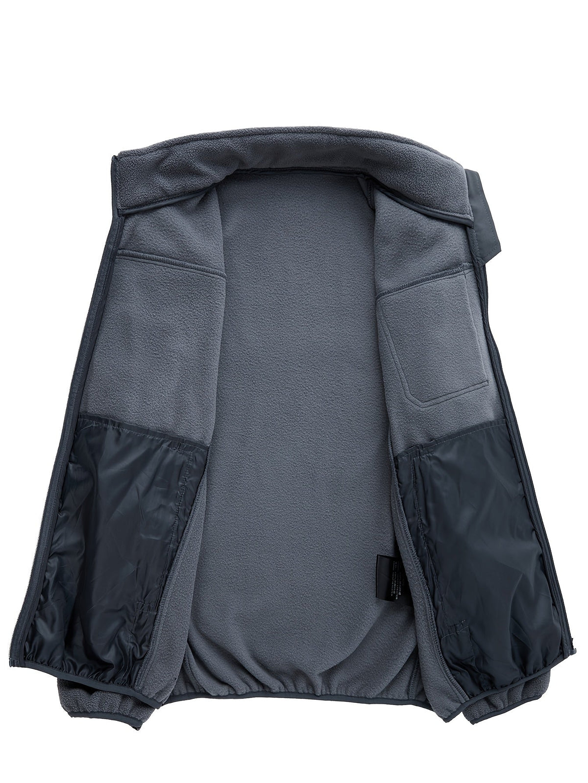 Men's Stand Collar Full-Zip Rugged Outdoor Jacket