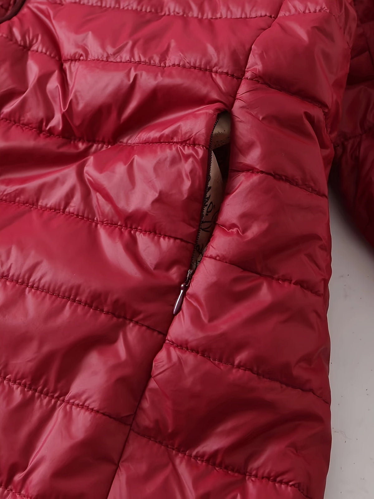 Women's Longline Padded Quilted Winter Coat
