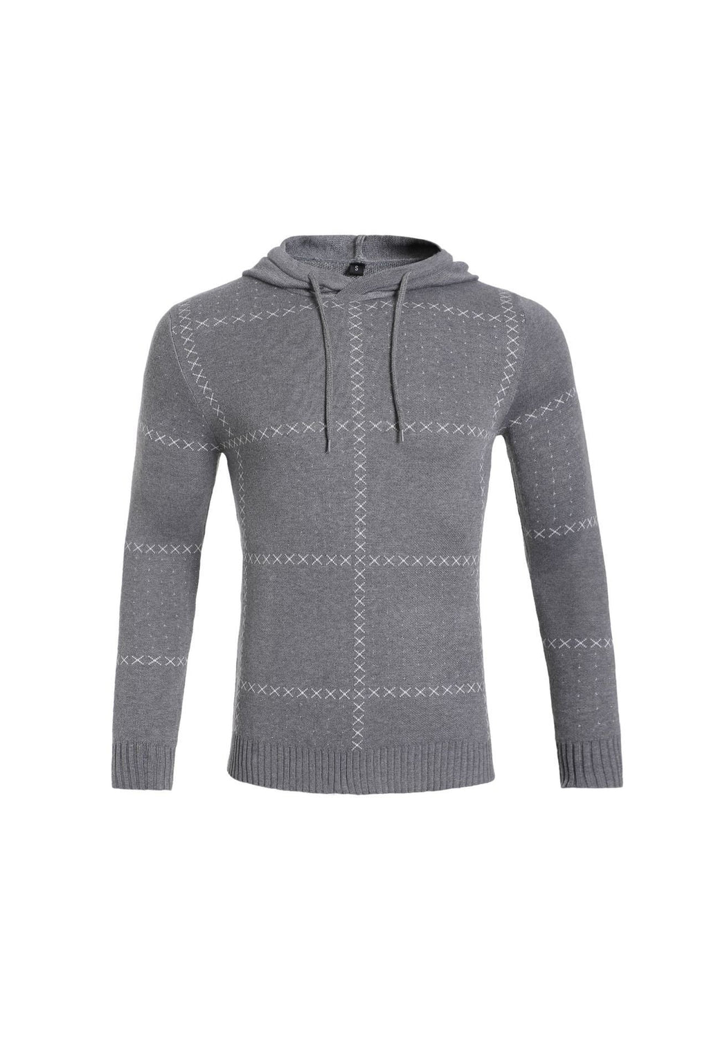Men's Side Pocket Zip-Front Textured Knit Sweater Cardigan