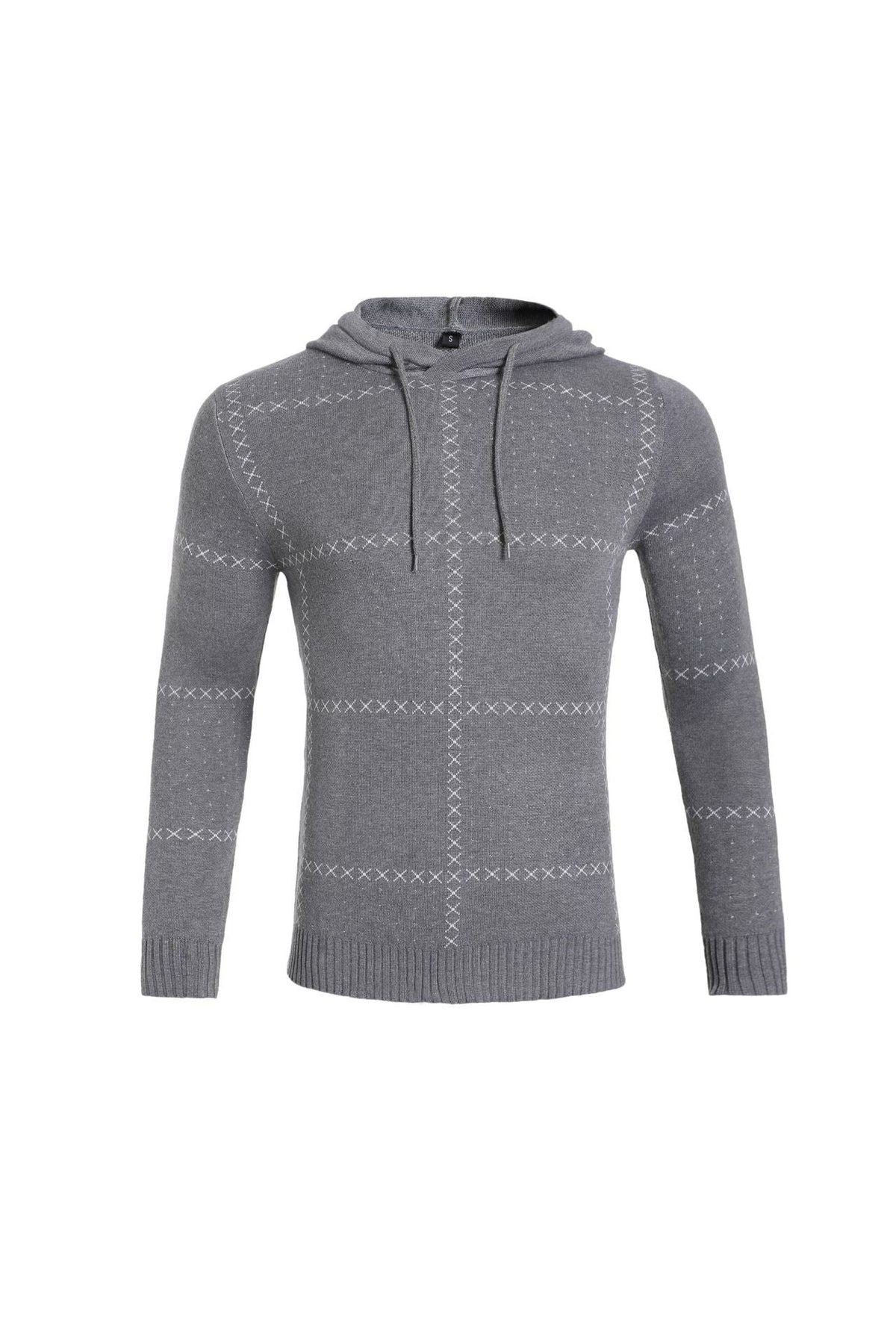 Men's Side Pocket Zip-Front Textured Knit Sweater Cardigan