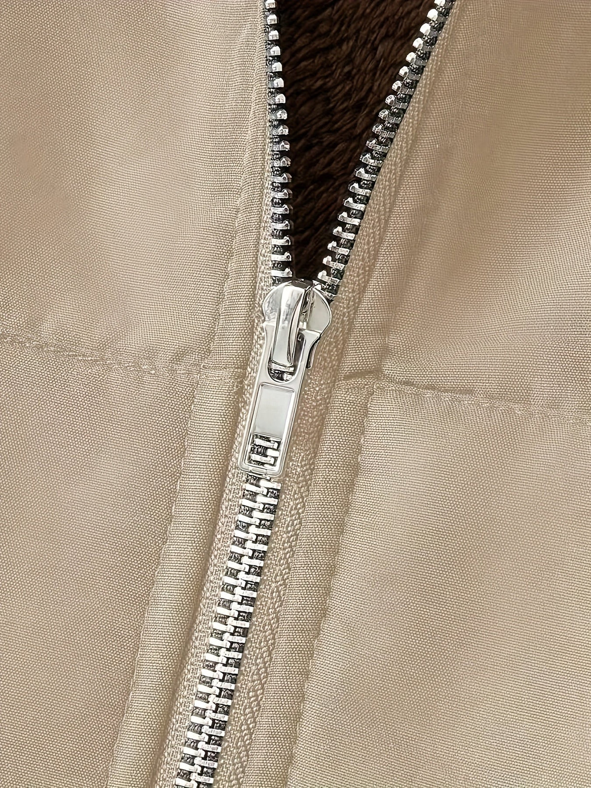 Women's Plush Lining Hooded Long Zip Overcoat