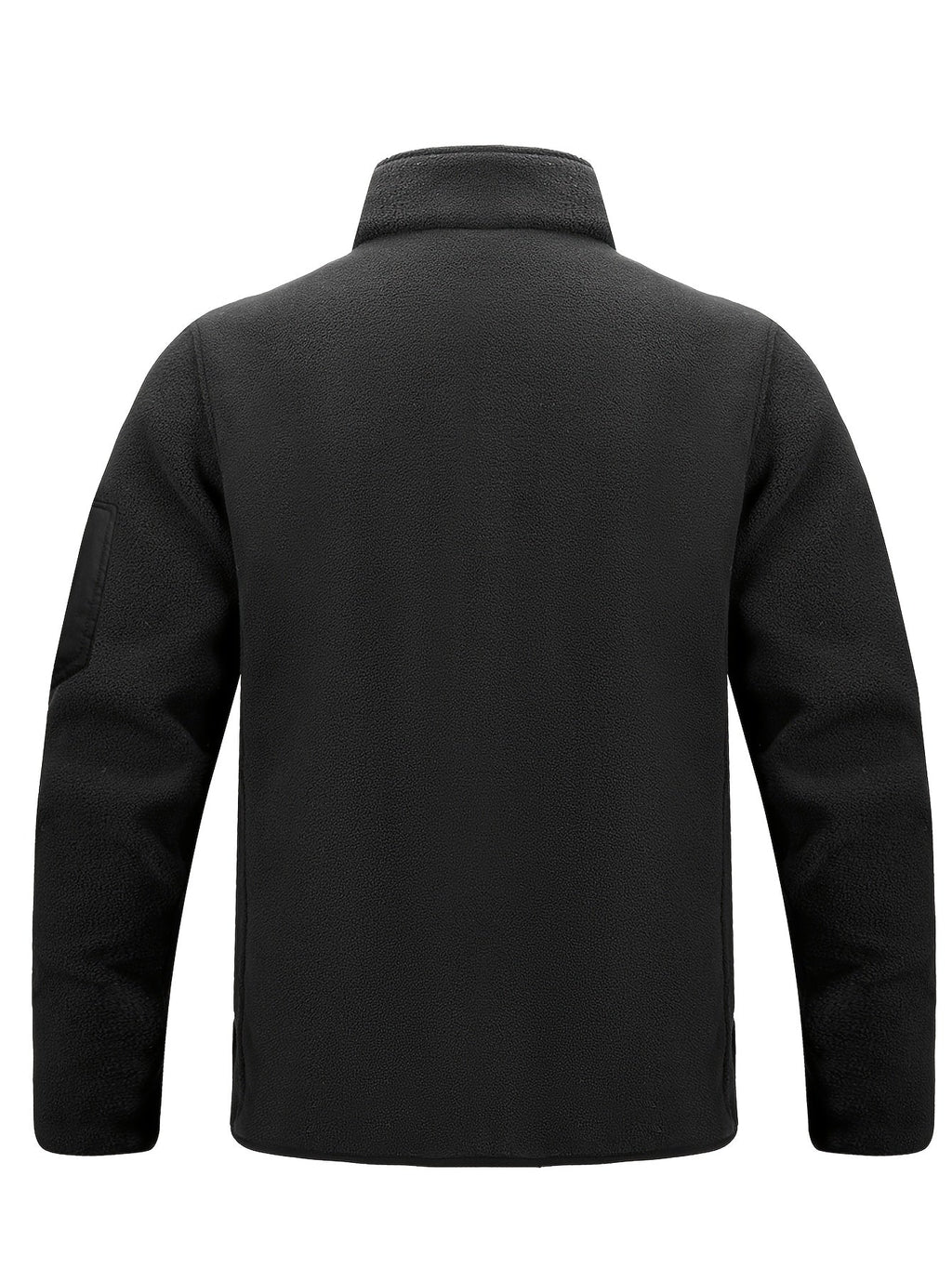 Men's Stand Collar Full-Zip Rugged Outdoor Jacket