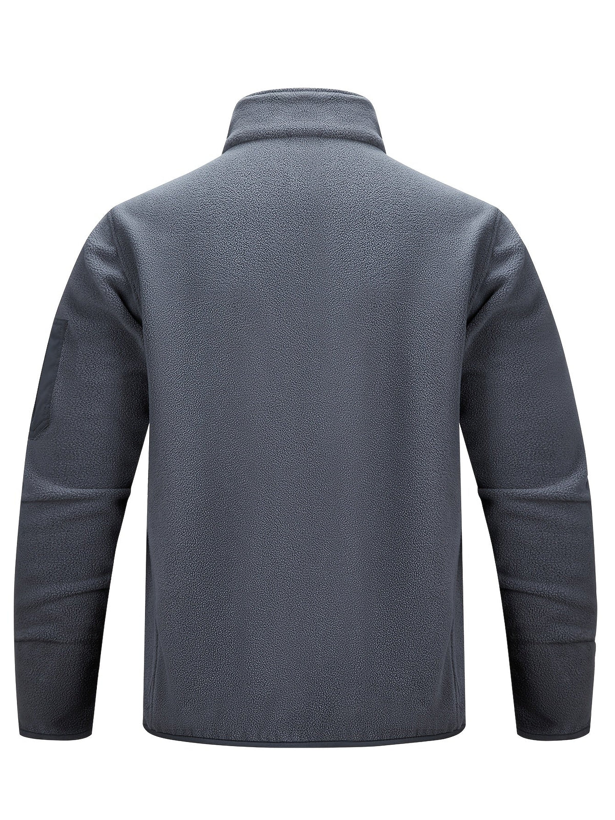 Men's Stand Collar Full-Zip Rugged Outdoor Jacket