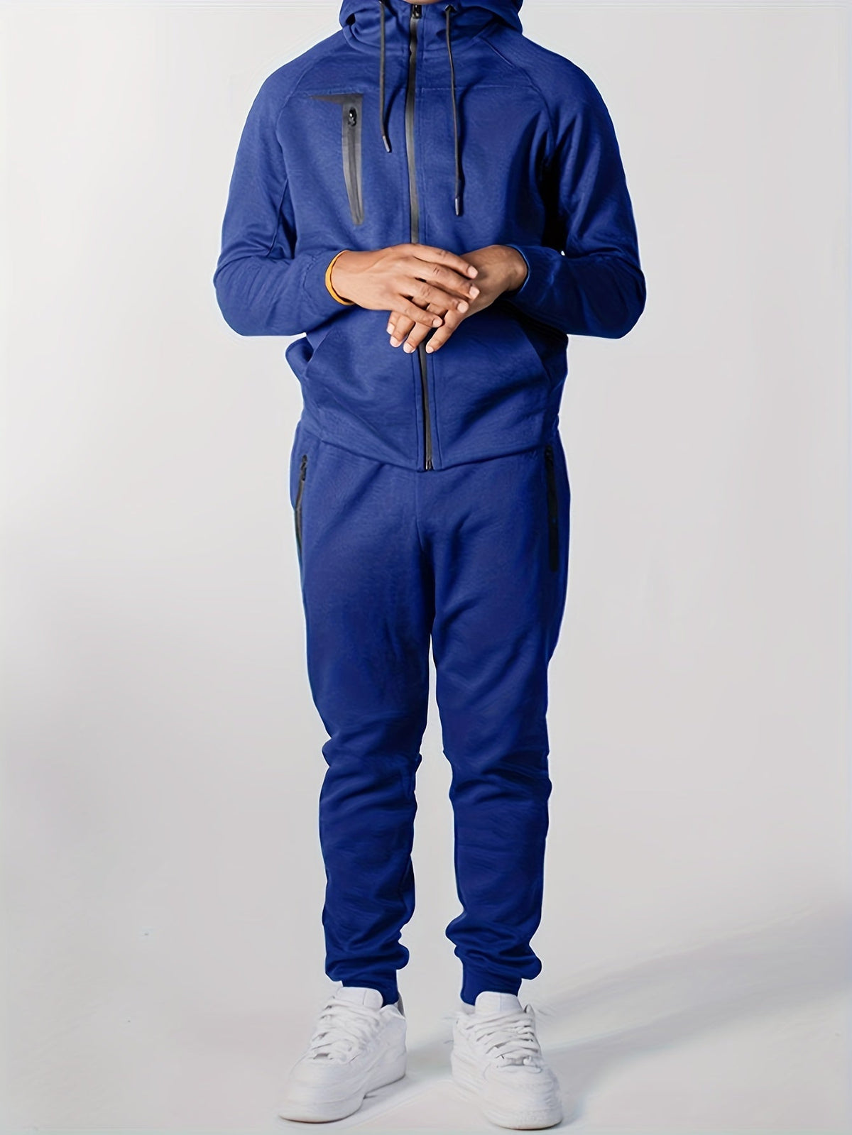 Men's Loose Fit Lightweight Hoodie Jogger Sweatsuit