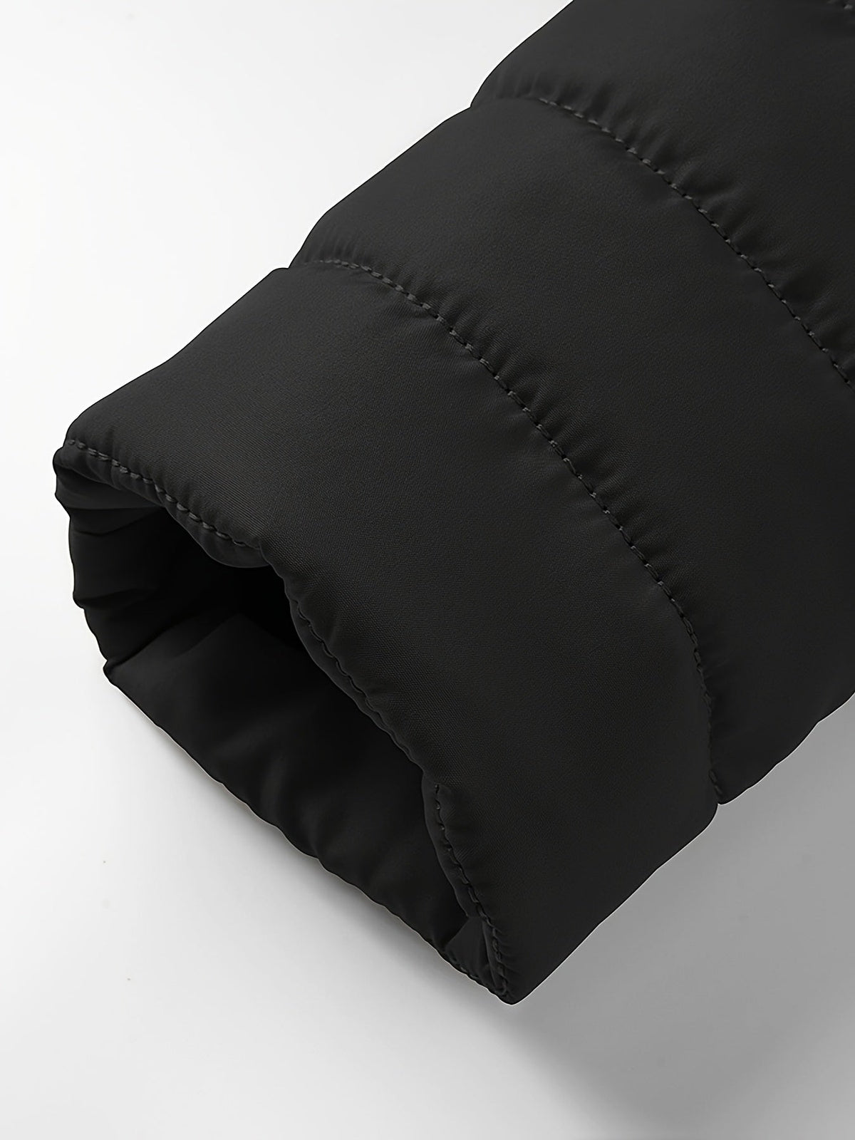 Men's Light Quilted Coat for Cool Weather Layering
