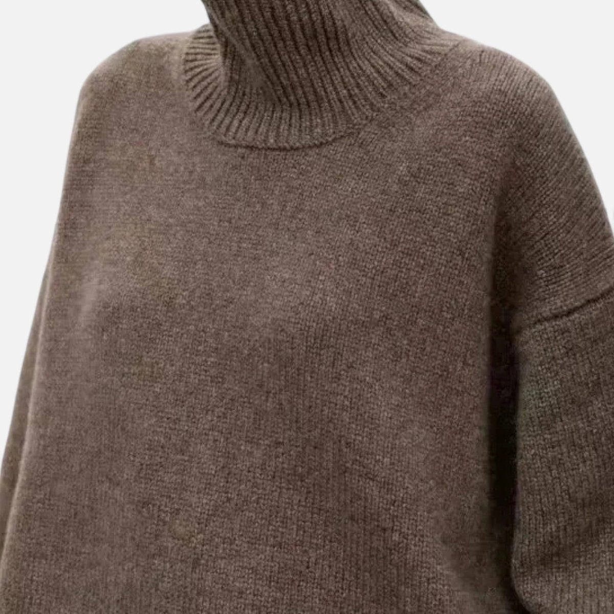 Women's Classic Pure Wool High Neck Pullover