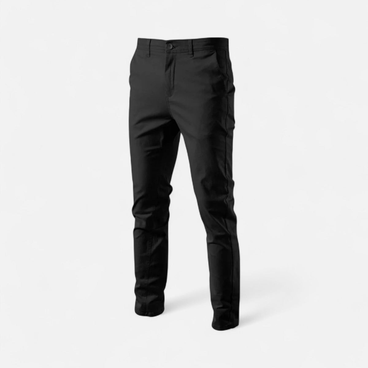 Men's Tailored Cotton Blend Smart Casual Chino Pants