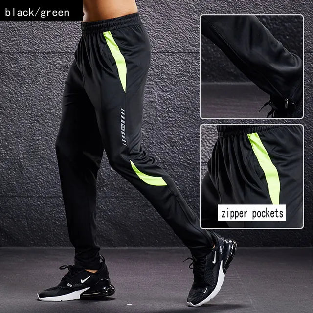 Men's Athletic Tapered Zip-Pocket Sweatpants