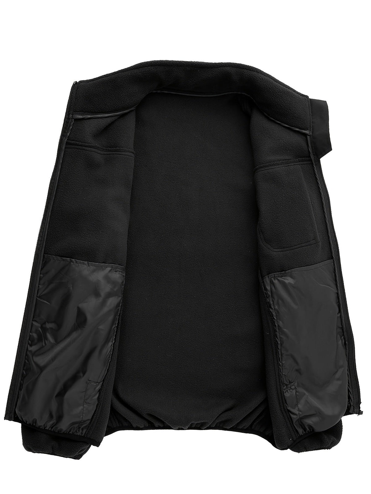 Men's Stand Collar Full-Zip Rugged Outdoor Jacket