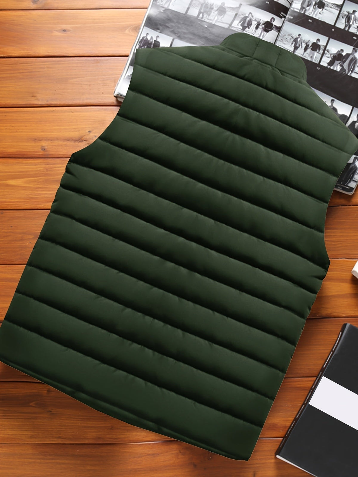 Men's Lightweight Stand-Collar Quilted Gilet Vest