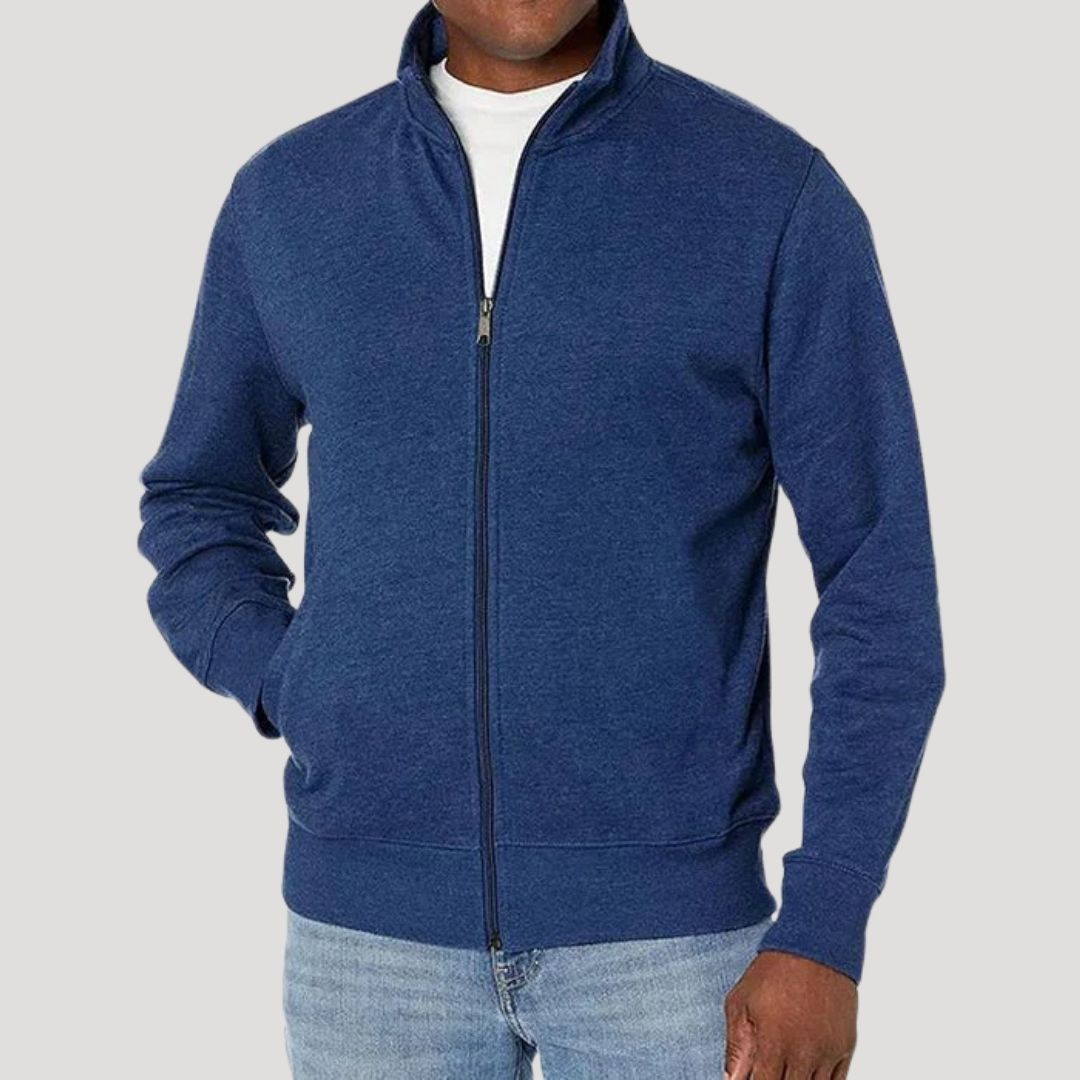 Men's Light Zip Front Casual Coat