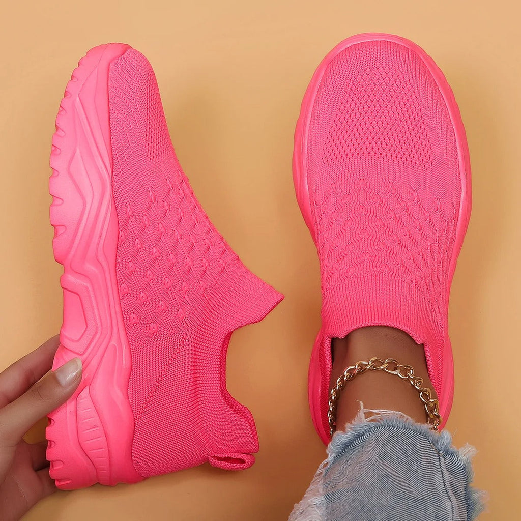 Women's Air Cushion Rounded Toe Orthopedic Walking Shoes
