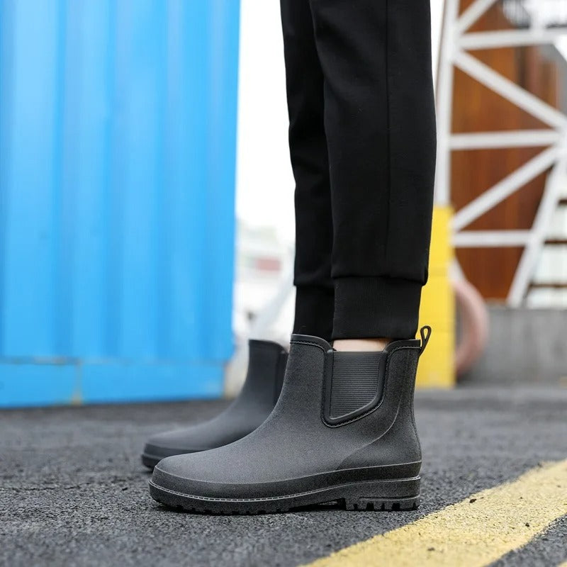 Women's Waterproof Platform Chelsea Booties with Slim Profile