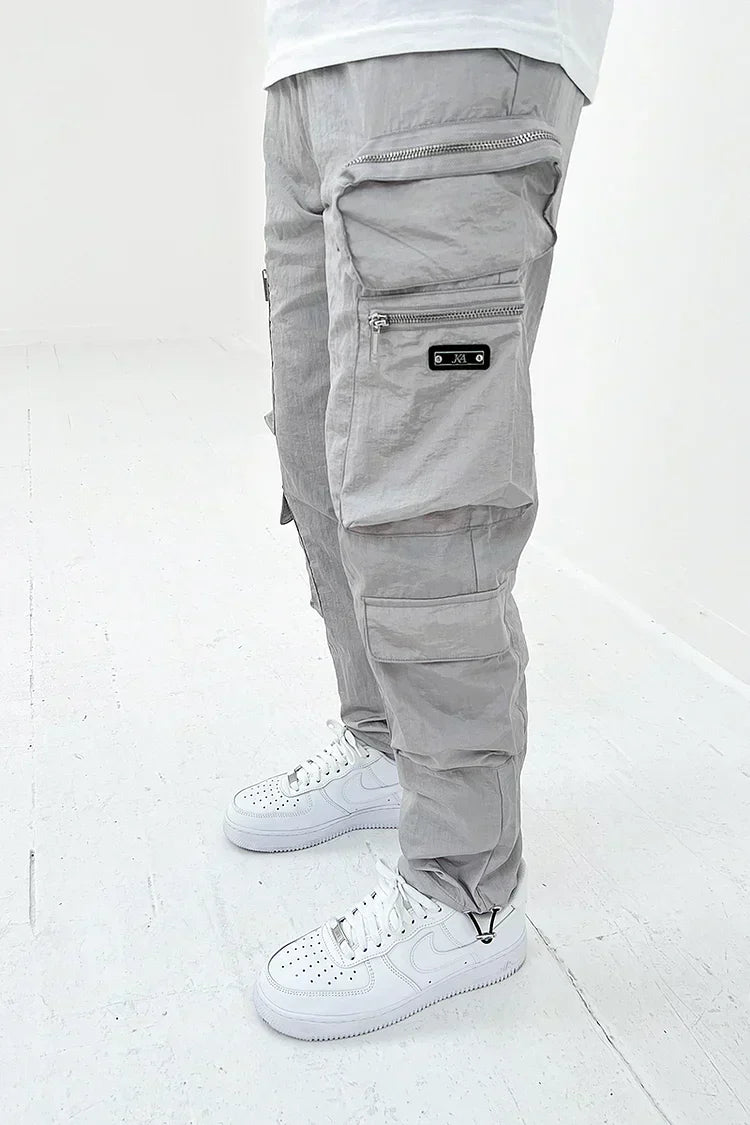 Men's Durable Cotton Polyester Blend Cargo Pants