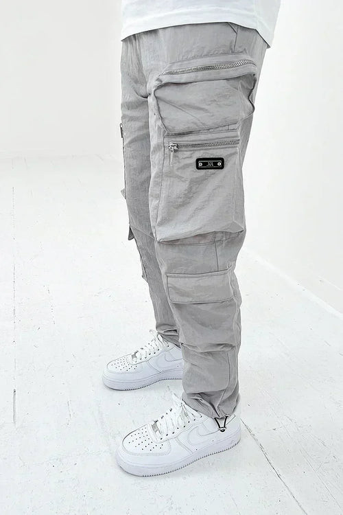 Men's Durable Cotton Polyester Blend Cargo Pants
