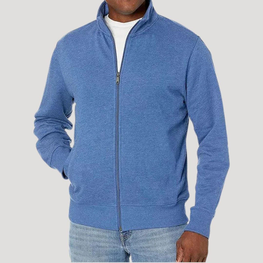 Men's Light Zip Front Casual Coat