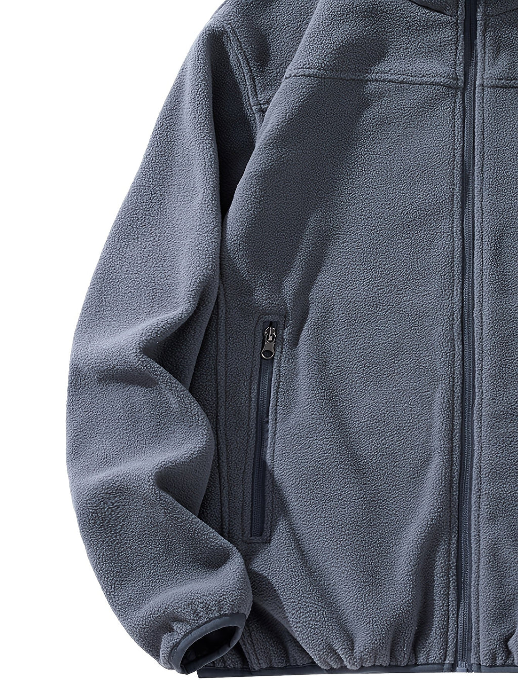 Men's Stand Collar Full-Zip Rugged Outdoor Jacket