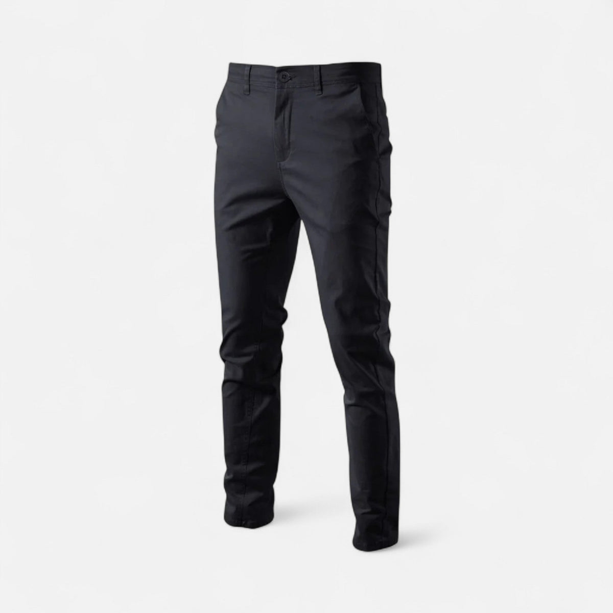 Men's Tailored Cotton Blend Smart Casual Chino Pants