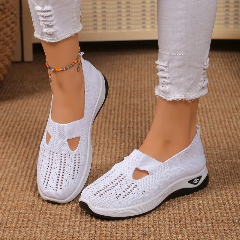 Women's Roomy Toe Slip-On Orthopedic Comfort Shoes
