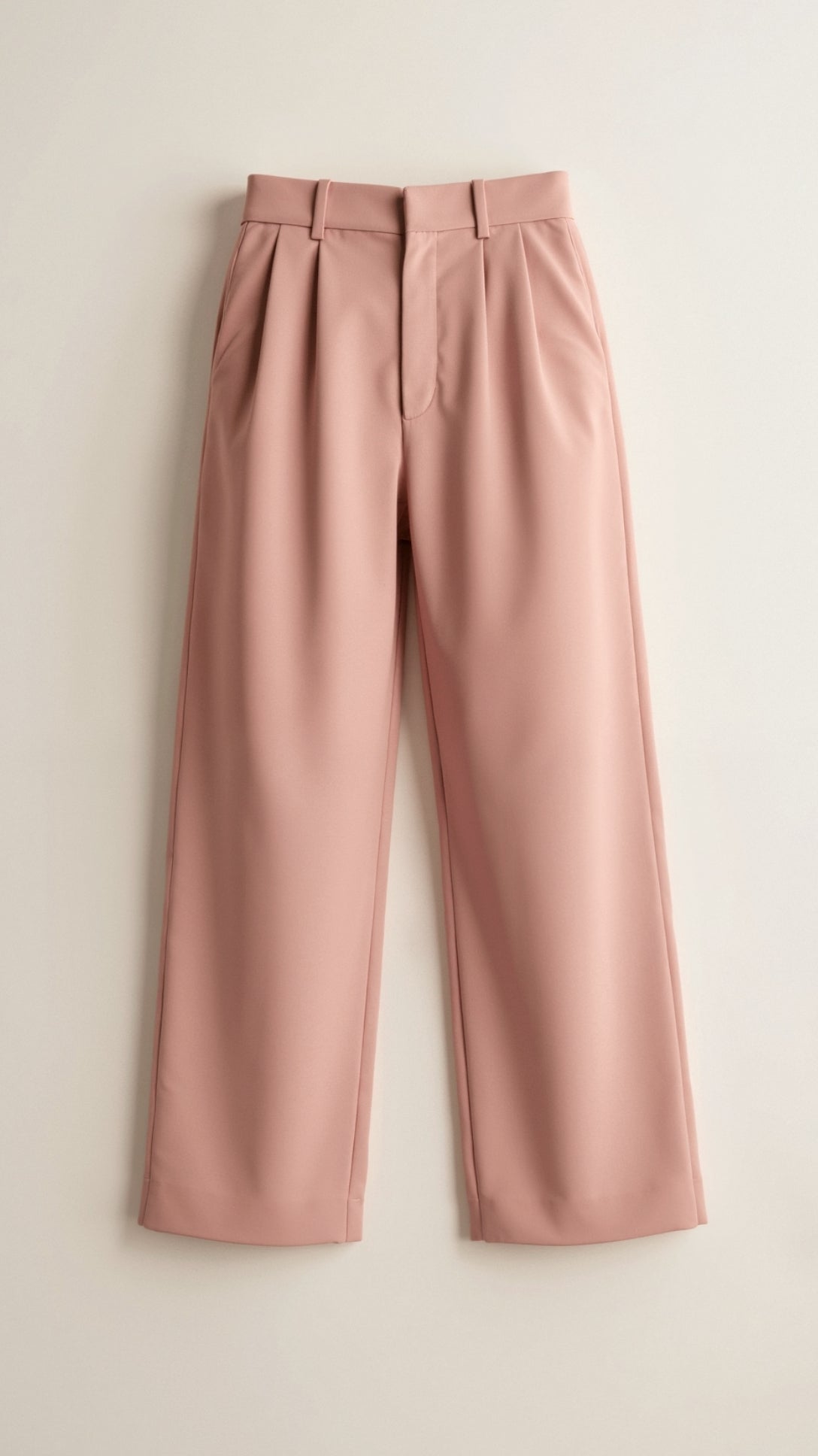 Women's High Waist Front-Pleated Flowing Wide-Leg Pants