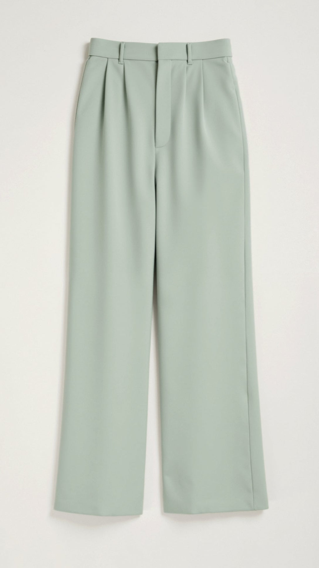 Women's High Waist Front-Pleated Flowing Wide-Leg Pants