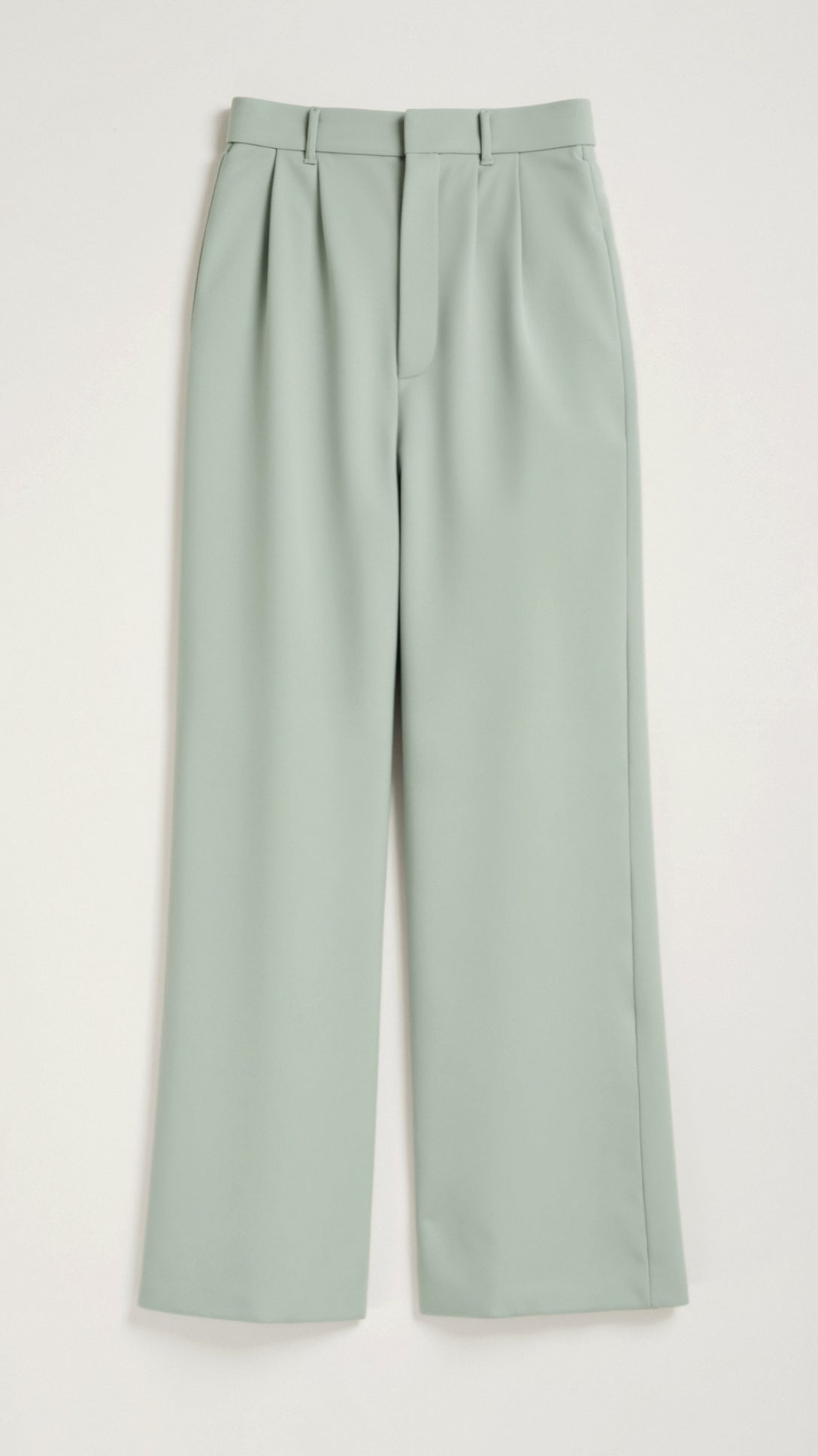Women's High Waist Front-Pleated Flowing Wide-Leg Pants