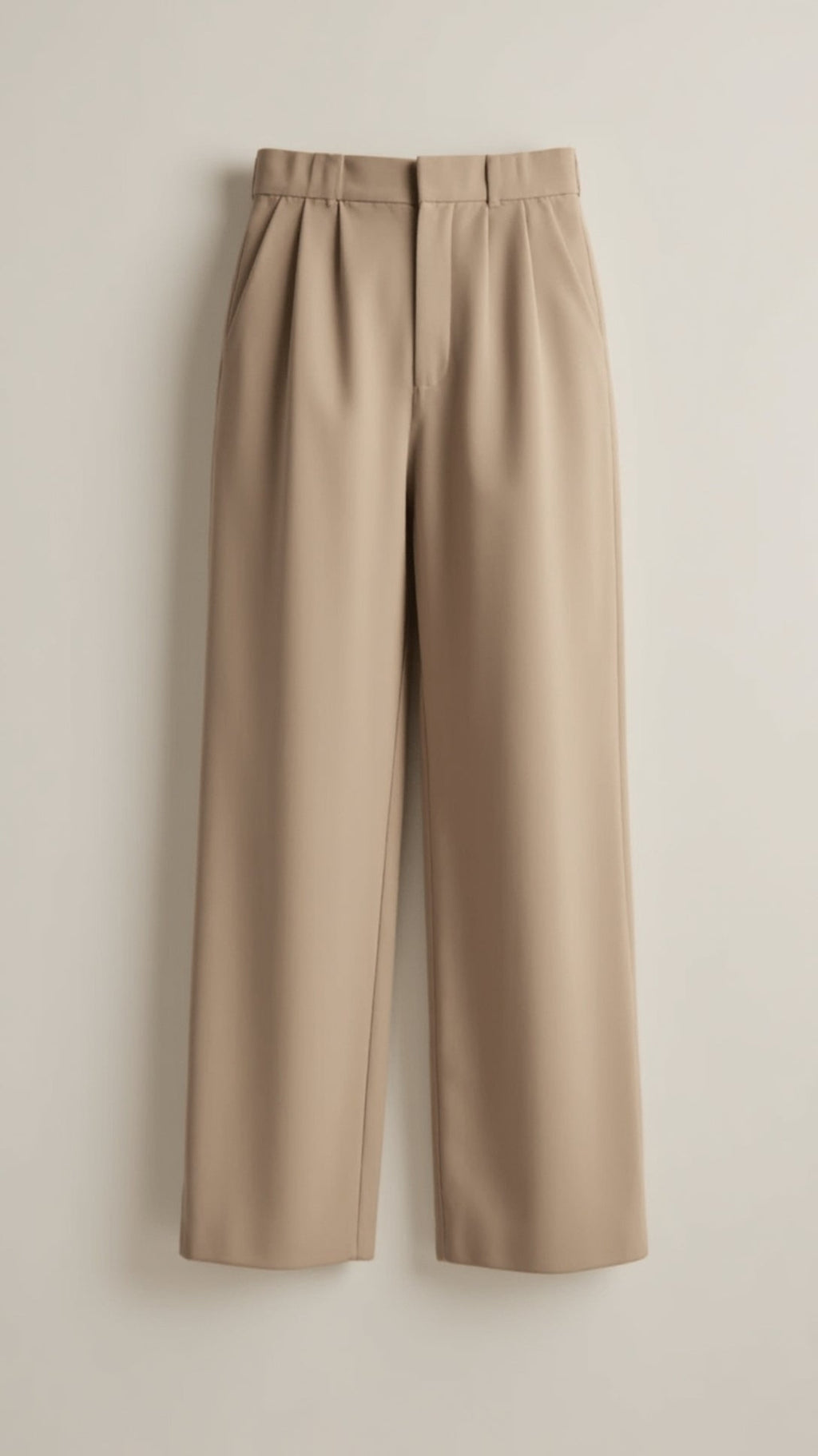 Women's High Waist Front-Pleated Flowing Wide-Leg Pants
