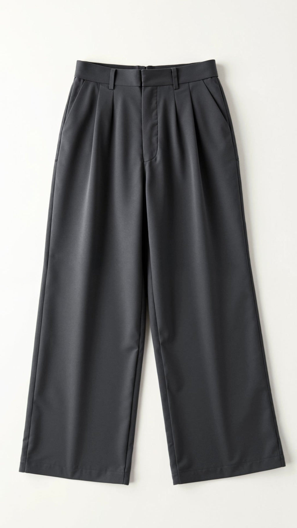 Women's High Waist Front-Pleated Flowing Wide-Leg Pants