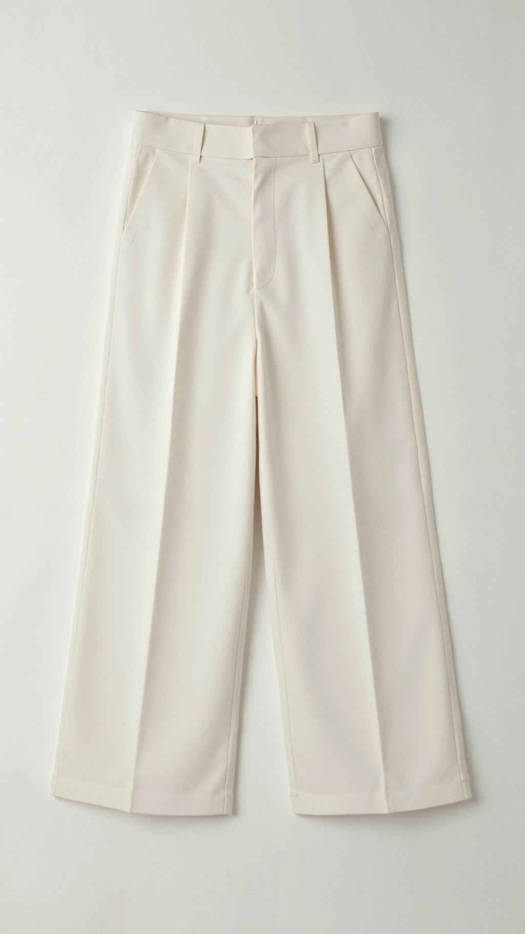 Women's High Waist Front-Pleated Flowing Wide-Leg Pants