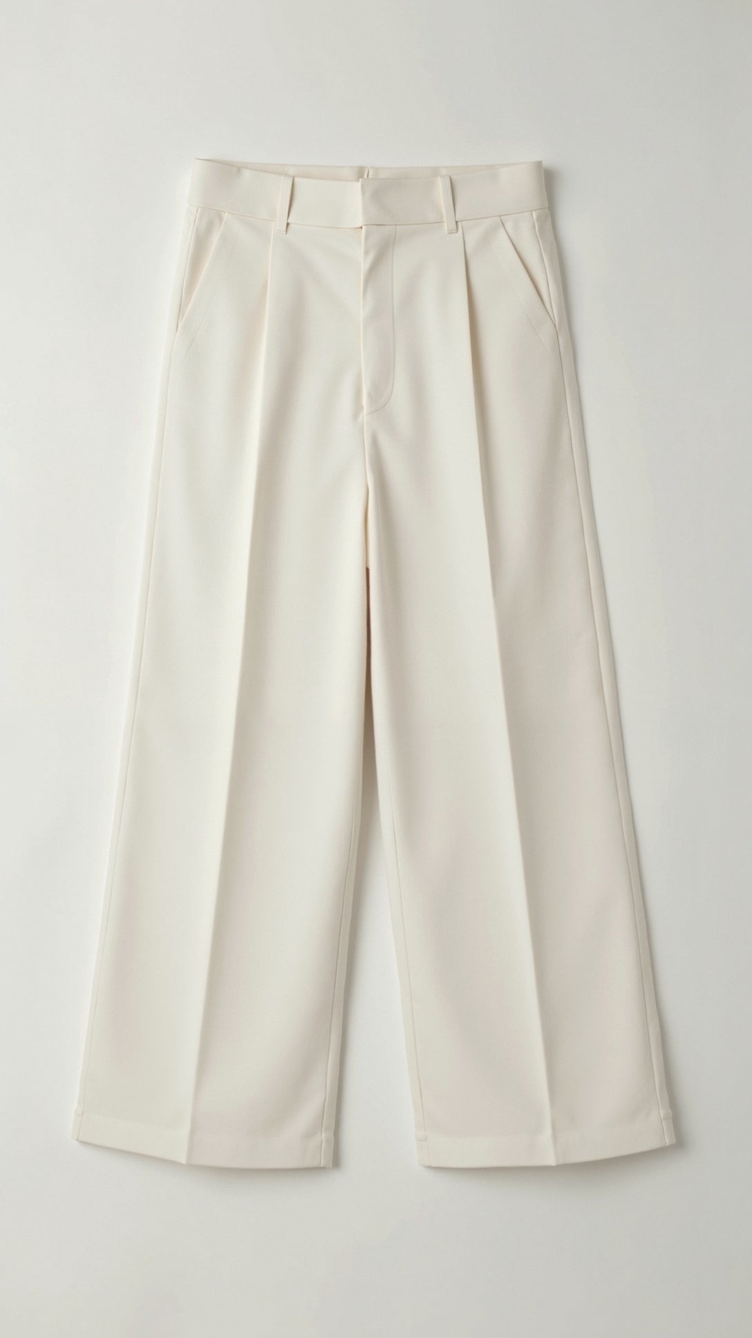 Women's High Waist Front-Pleated Flowing Wide-Leg Pants