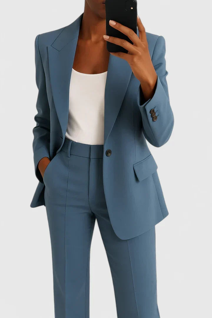 Women's Formal Workday Tailored Two Piece Suit