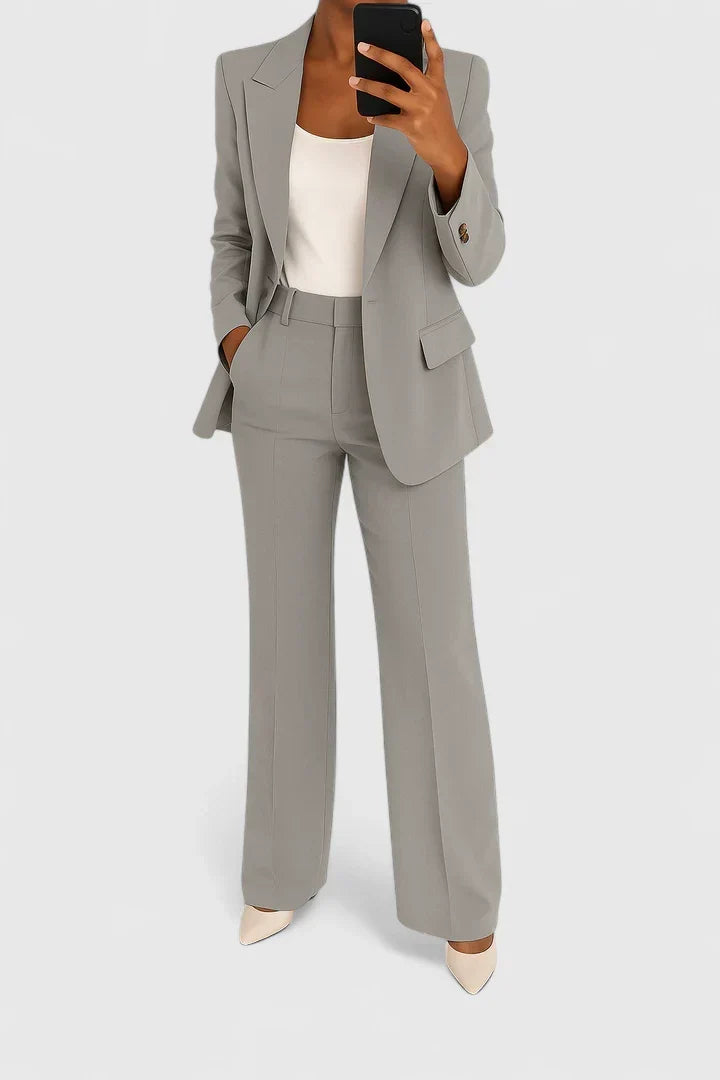 Women's Formal Workday Tailored Two Piece Suit