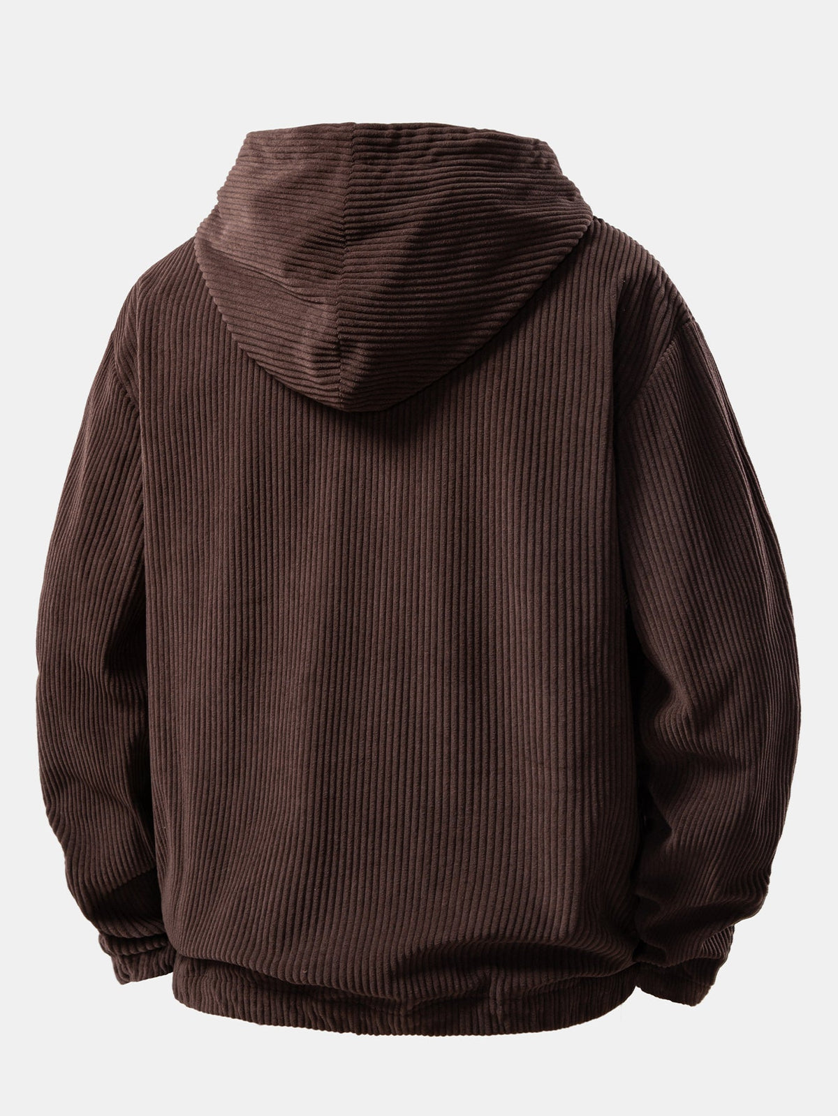 Men's Wide-Wale Corduroy Hooded Sweatshirt and Jogger Set