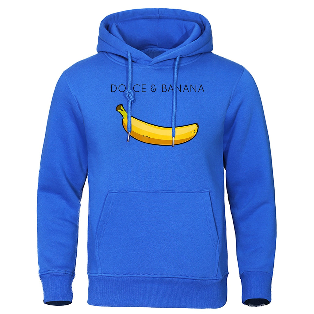 Men's Bold Front Print Everyday Pullover Hoodie