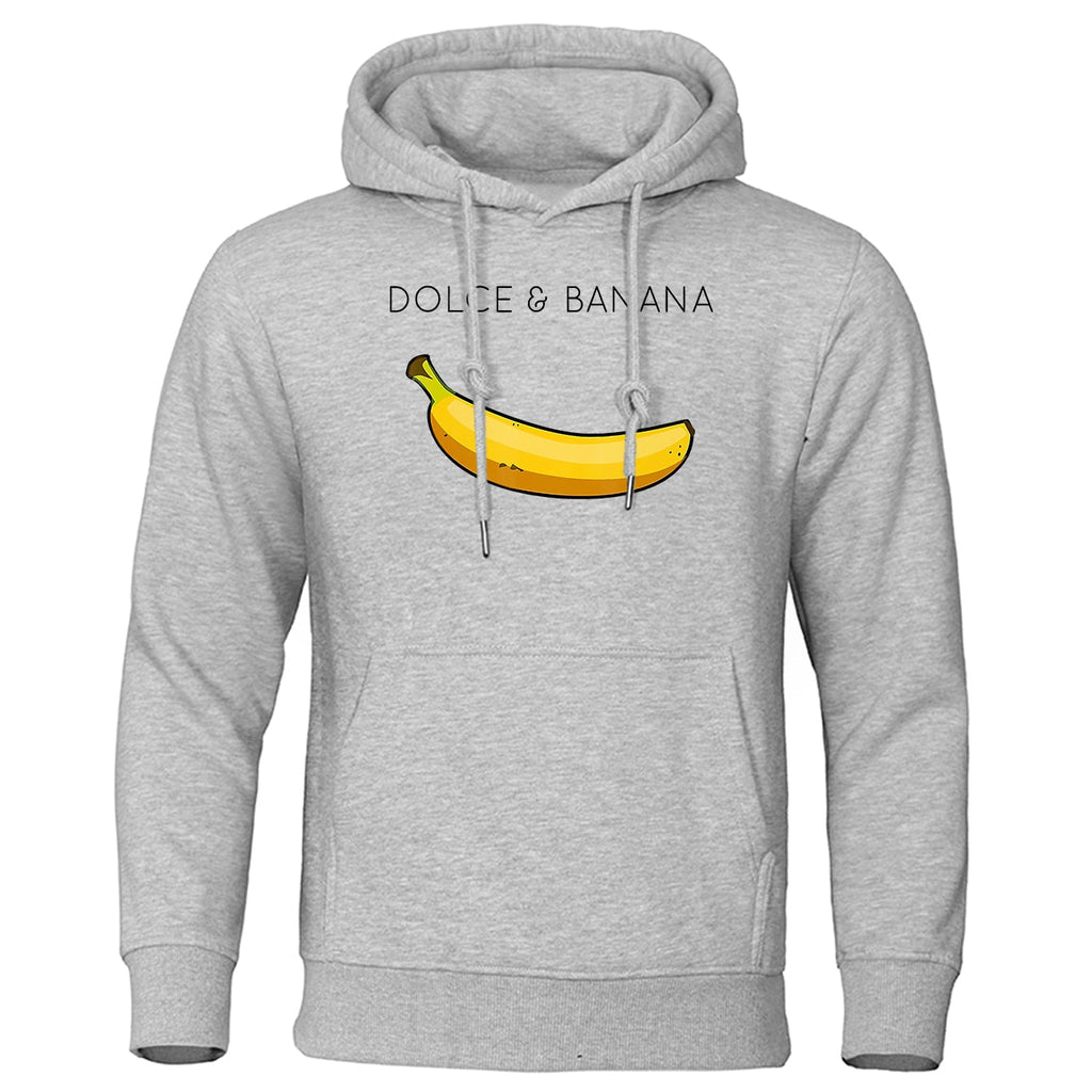 Men's Bold Front Print Everyday Pullover Hoodie