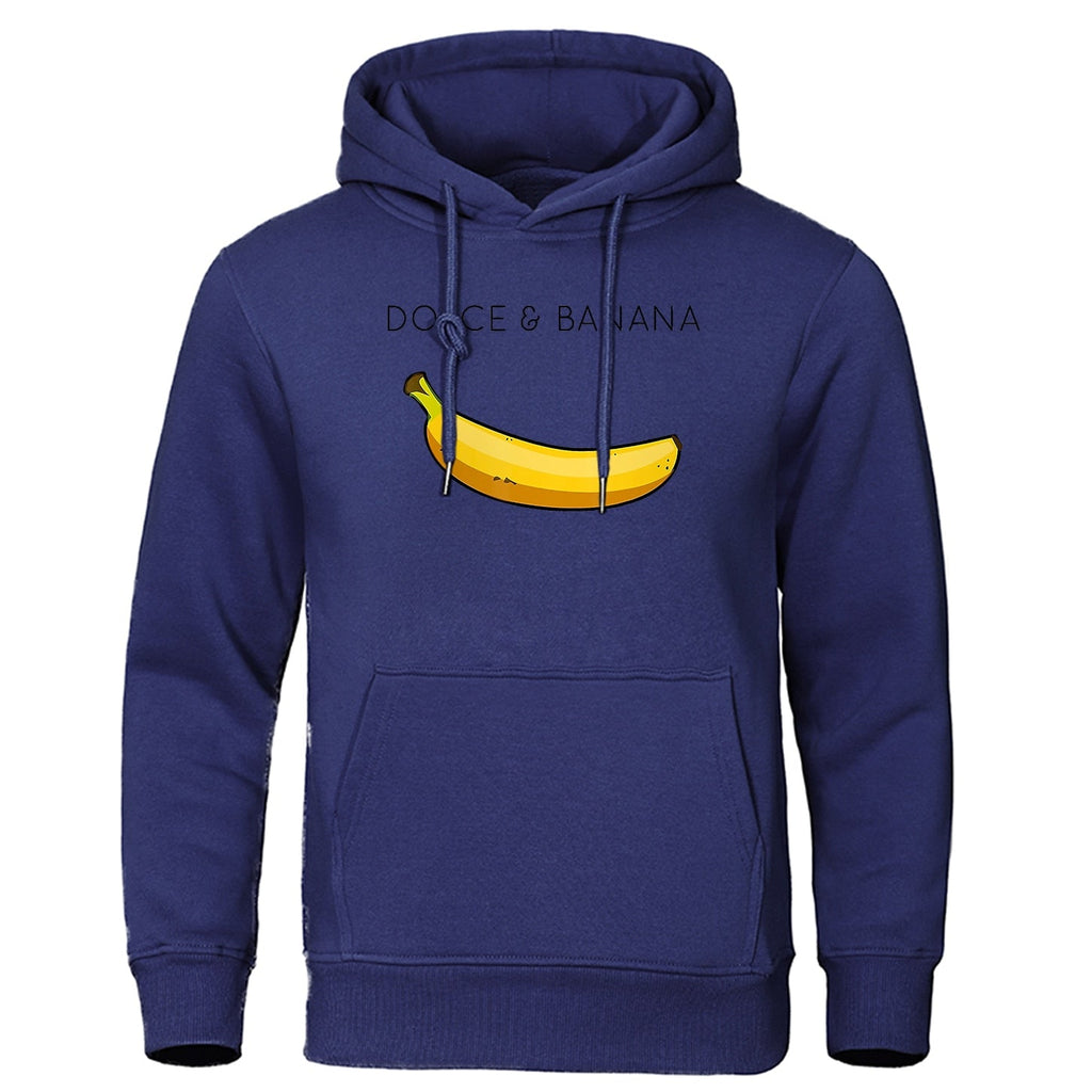 Men's Bold Front Print Everyday Pullover Hoodie