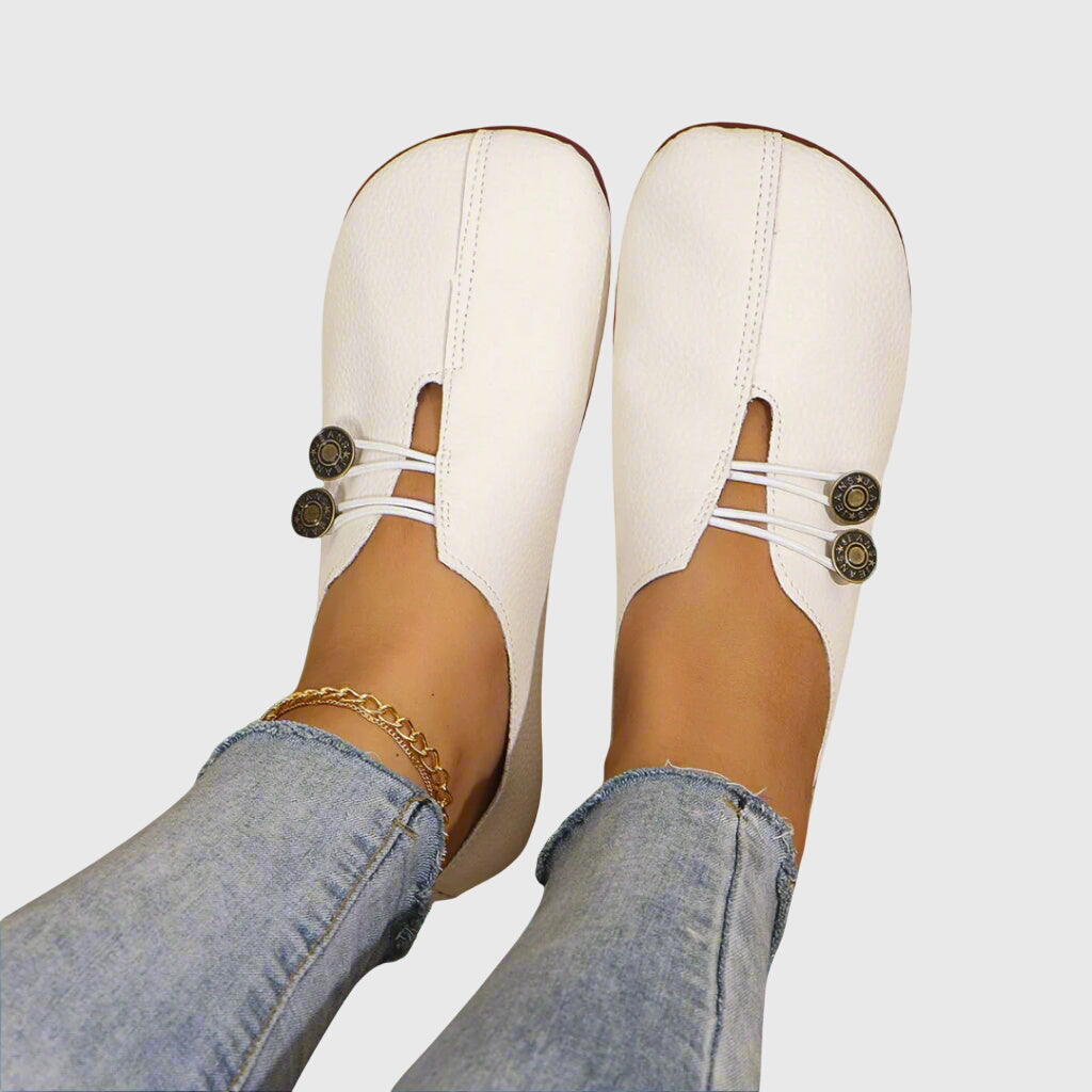 Women's Easy Rounded Toe Orthopedic Ballet Slippers Flats