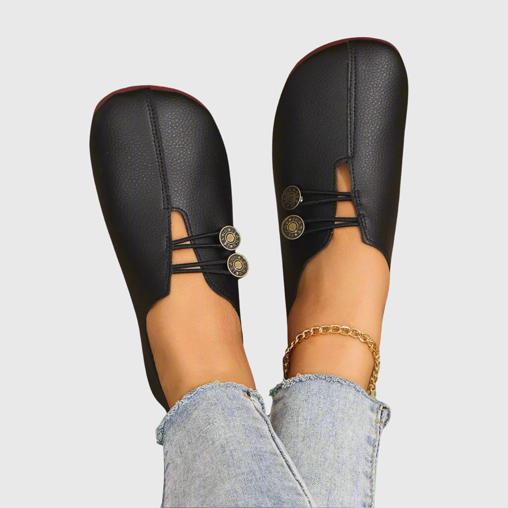 Women's Easy Rounded Toe Orthopedic Ballet Slippers Flats
