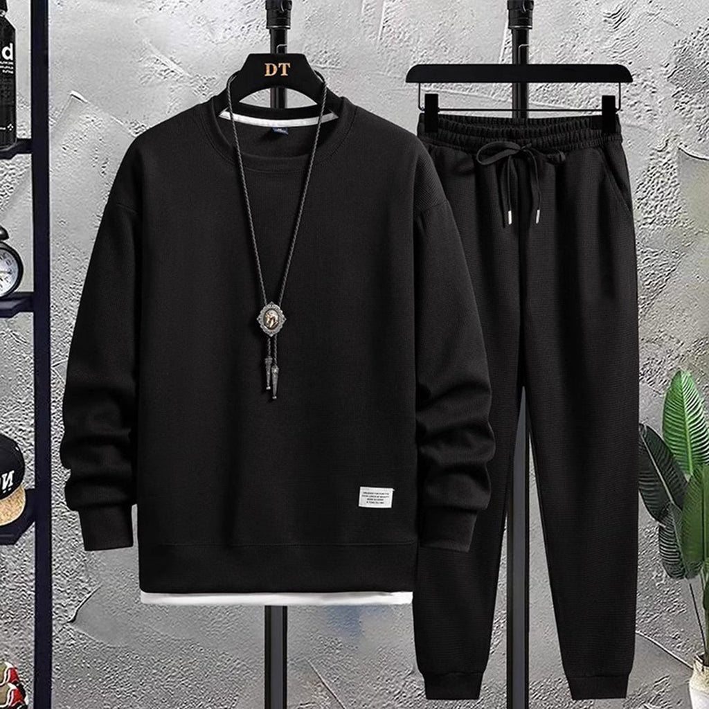Men's Everyday Crew Neck Sweatshirt Jogger Set