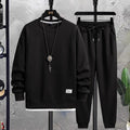 Men's Everyday Crew Neck Sweatshirt Jogger Set