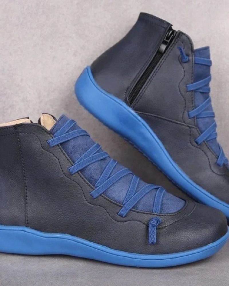 Women's Premium Leather Supportive Everyday Boots